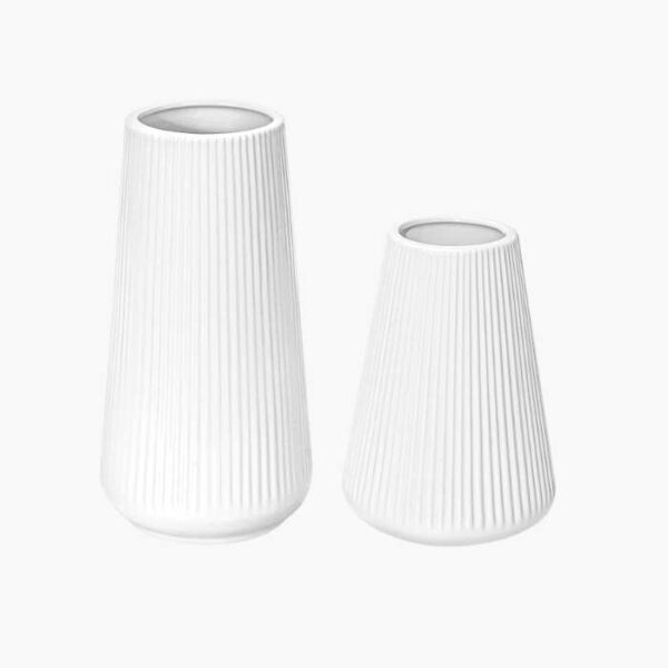 White Ceramic Vase